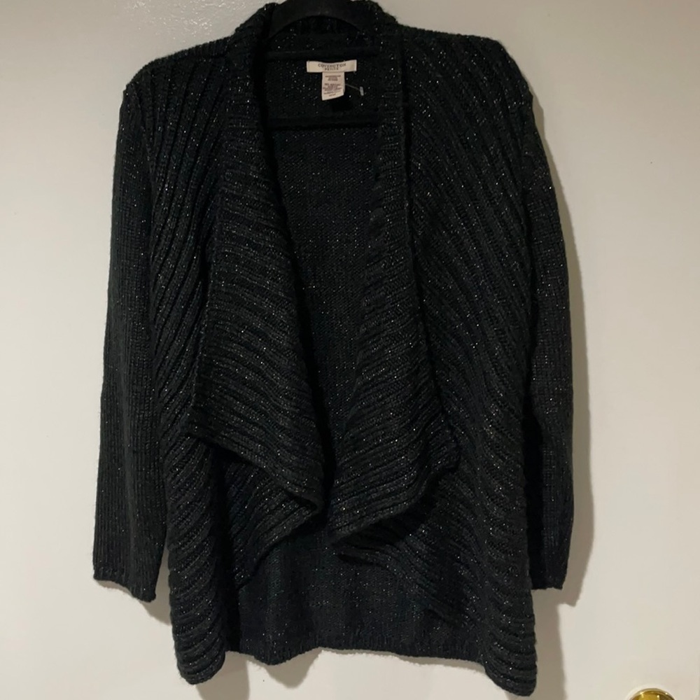 Covington Black Sweater Large Petite
